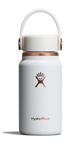 Hydro Flask Micro Bottle - Insulated Mini Leak Proof Flask for Purse or Pocket in 6.7 Oz Chalk White ARC - color: CHALK WHITE ARC