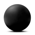 WOVTE Massage Lacrosse Ball for Sore Muscles, Shoulders, Neck, Back, Foot, Body, Deep Tissue, Trigger Point, Muscle Knots, Yoga and Myofascial Release (Black) - color: Black