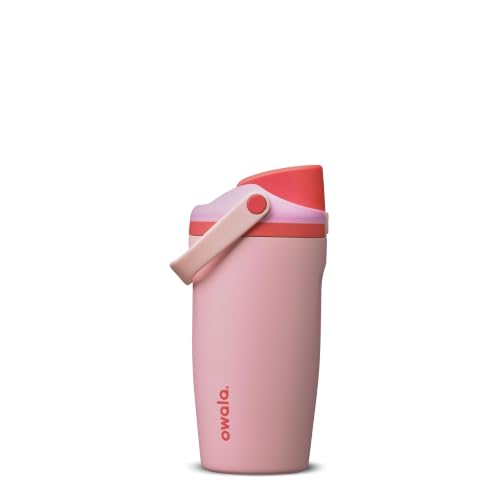 Owala FreeSip Sway Stainless Steel Water Bottle 18 oz Angel Food Cake - color: Angel Food Cake, size: 18 Ounces