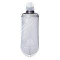 TRIWONDER Water Bottles TPU Soft Flasks Collapsible Running Flasks for Hydration Pack Backpack Hiking Cycling (170ml/5.75oz) - color: Grey 170ml/5.75oz (For gel only)