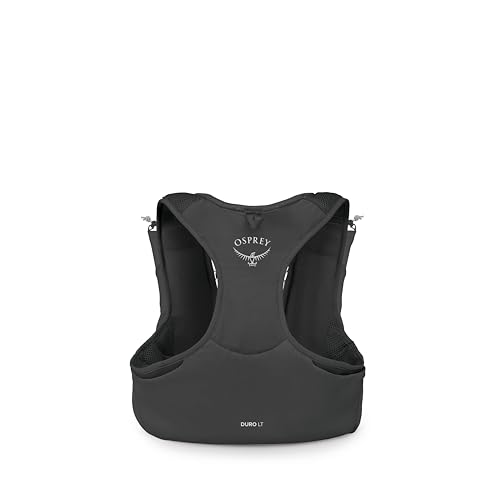 Osprey Duro LT Men's Running Hydration Vest with Hydraulics Soft Flasks - color: Black, size: Medium