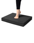 StrongTek Foam Balance Pad, Extra-Wide 19 x 15.8 x 2.4 in, Non-Slip TPE - color: Black