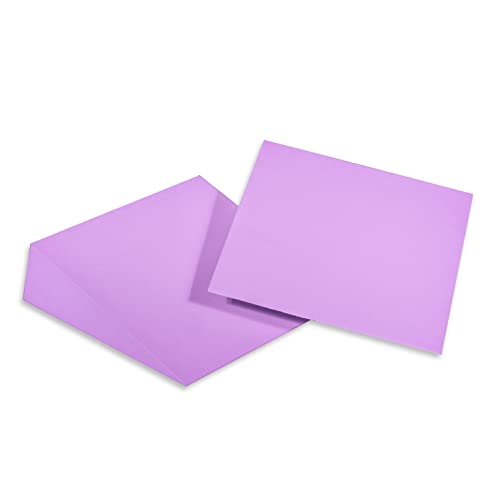 12" Foam Incline Stretch Wedge - Set of 2 - by Trademark Innovations (Purple) - color: Purple