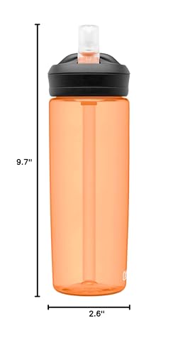CamelBak Eddy+ Bite Valve Water Bottle 20oz, Desert Sunrise - color: Desert Sunrise, size: 20 Ounces