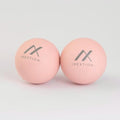 High-Density Therapy Massage Balls (2-Pack), Pink + Pink (50D+50D) - color: Soothing Pink + Soothing Pink (50d+50d)