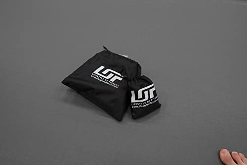 Resistance Bands Set – 5 Pro-Grade Bands with Handles + Lifetime LOF App Access, 30-Day Training Program, Meal Plan Access, 14-Day Coaching Support & Credits Included