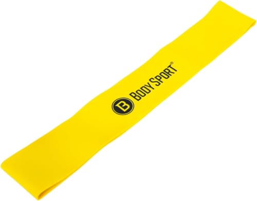 Body Sport Loop Resistance Bands - color: Yellow, size: Medium Resistance,Yellow