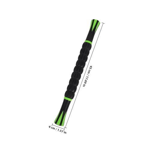 Muscle Roller Massage Stick Manual Roller for Muscles Dual Handle Body Massager Tool for Legs Arms Back Calves Portable Deep Tissue Massage for Athletes and Runners