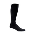 Sockwell Men's Circulator Moderate Graduated Compression Sock - color: Black Solid, size: Large-X-Large