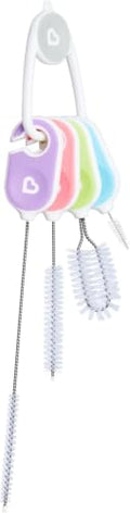 Munchkin® Details™ Bottle and Cup Cleaning Brush 4 Piece Set with Key Ring,(Pack of 12) - size: 4 Piece Set (Pack of 12)