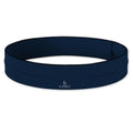 FlipBelt Classic Running Belt, Phone Holder for Running, Money Belt Pouch - color: Midnight Blue, size: Extra Small