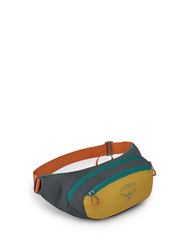 Osprey Daylite Waist Pack - Fanny Pack with Crossbody Shoulder Carry Option - Lightweight Hip Bag - color: Tumbleweed Yellow/Tunnel Vision