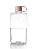 Portable Flat Water Bottle, 16.9 oz, Pink - color: Pink, size: 16.9 Ounces