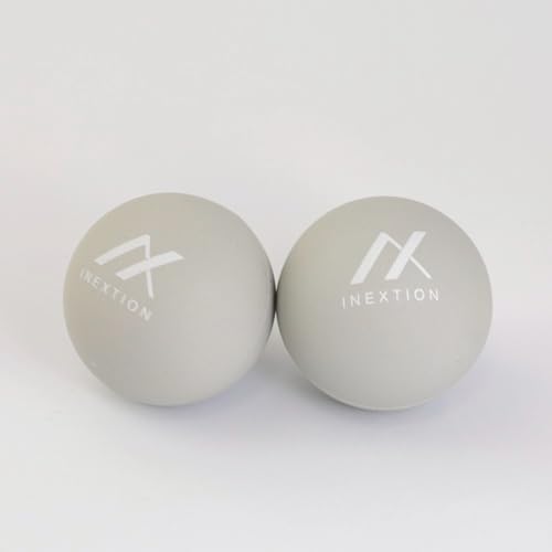 High-Density Therapy Massage Balls (2-Pack), Gray + Gray (65D+65D) - color: Serene Gray + Serene Gray (65d+65d)