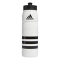 adidas 750 ML (28 oz) Stadium Refillable Plastic Sport Water Bottle - color: White/Black