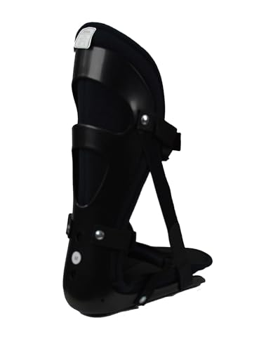 Plantar Fasciitis Night Splint — Adjustable Dorsiflexion Boot with Soft Velcro Straps for Heel, Arch & Morning Foot Pain | Lightweight & Breathable, Fits Left or Right Foot | Medical Grade (Medium) - size: Medium