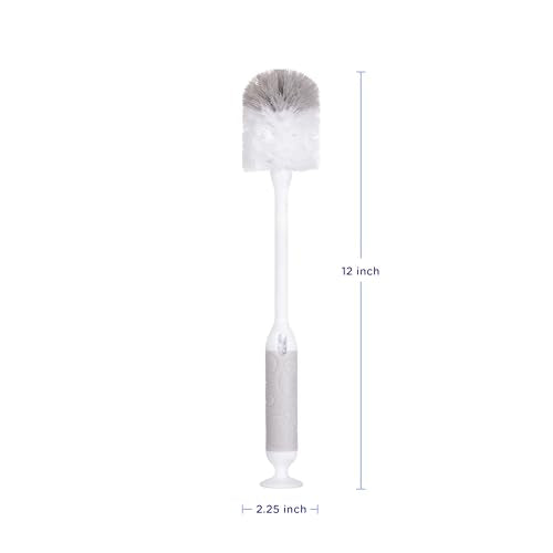 Ubbi Baby Bottle Cleaning Brush Set, Gray - color: Gray Bottle Brush