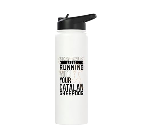 Runner with Gos d’Atura Català Stainless Steel Insulated Water Bottle