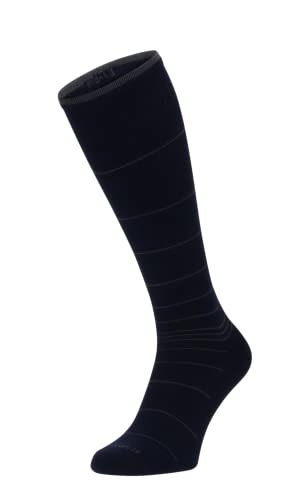 Sockwell Men's Circulator Moderate Graduated Compression Sock - color: Navy, size: Medium-Large