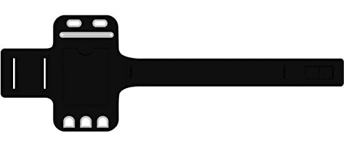 Arm Phone Holder for Running, Universal Cellphone Armband for iPhone 15 14 13 12 11 Pro/XR/XS/X/SE/8/7/6s/6, A/S/J, Up to 6.1’’, Sport Armband for Gym, Sports, Workout-Black