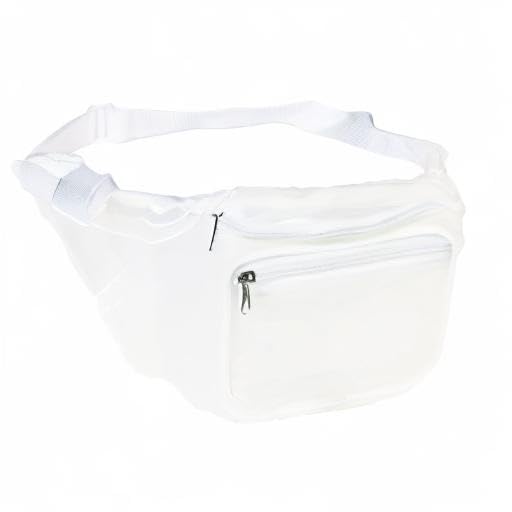 Funny Guy Mugs Clear Transparent Fanny Pack, White - color: Transparent White