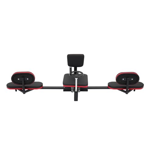 Hip Stretcher for Flexibility Stretching Equipment - color: Black+Red-220lbs