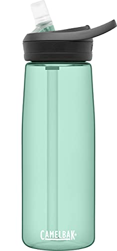 CamelBak eddy+ Water Bottle with Tritan Renew – Straw Top 25oz, Coastal - color: Coastal, size: 25 Ounces