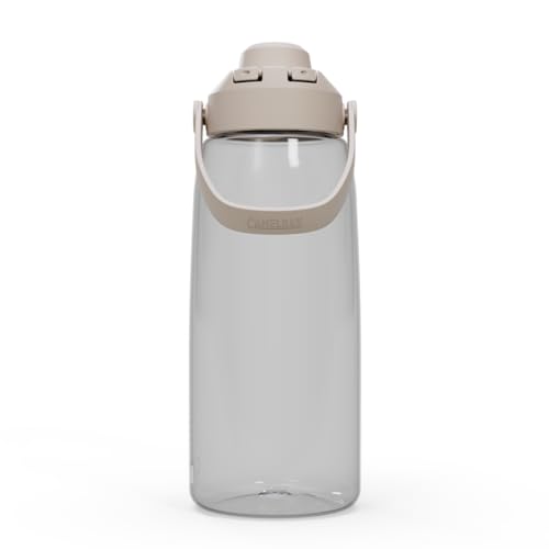 CamelBak Thrive Chug Water Bottle, High Flow Lid Design for Quick Everyday Hydration and Active Use, 32oz, Clear - color: Clear, size: 32 Ounces