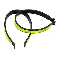Home & Style 2-Pack Reflective Safety Bands – Hi-Vis Arm, Leg, Ankle Straps for Night Running, Cycling, Walking – Lightweight Clip-On Reflector Gear for Outdoor Work & Sports
