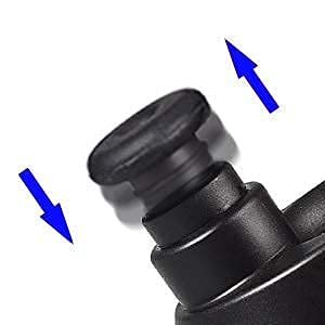 NuRich Hydro Standard Mouth Insulated Replacement Cap Accessories Compatible with Hydroflask, Klean Kanteen, Simple Modern, and Many More Top Water Bottle Brands Size 12 18 21 24 Oz