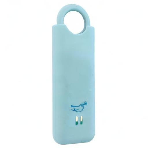 She’s Birdie–The Original Personal Safety Alarm for Women by Women–Loud Siren, Strobe Light and Key Chain in a Variety of Colors (Aqua) - color: Aqua
