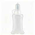 100ml TPU Soft Flask, Collapsible Water Bottle for Running Vest Hydration Pack, 1 Pack(White) - color: White
