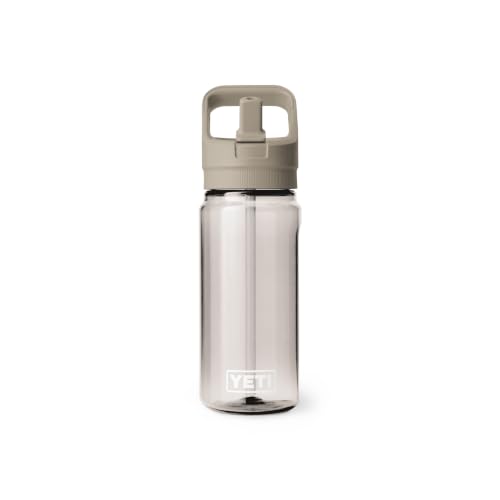 YETI Yonder 600 ml/20 oz Water Bottle with Yonder Straw Cap, Cape Taupe - color: Cape Taupe, size: 20 Ounces