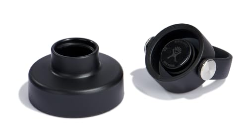 Hydro Flask Lid – Chug Cap Replacement Lid for Wide Mouth Water Bottles Black - color: Black, style: Chug Cap