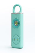 Fasinating Personal Safety Alarm Keychain, 130dB Siren with SOS Strobe Light, USB Rechargeable, Low Battery Alert, 2 Activation Modes Designed for: Women, Elders, Children, & Much More. (Blue)