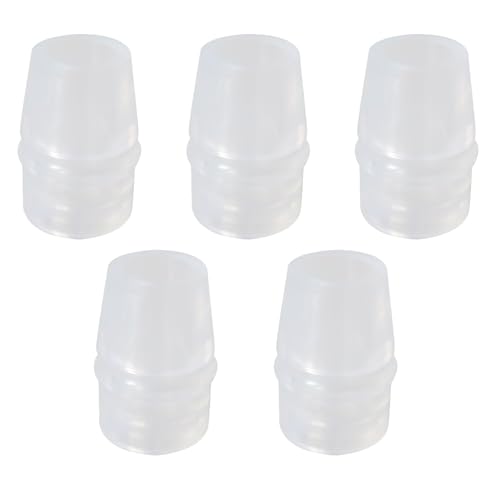 5-Pack Replacement Bite Valve Nozzles Compatible for Osprey, for Nathan & for Hydrapak Hydration Reservoirs - BPA-Free, Phthalate-Free, Lead-Free Silicone Sheaths