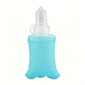 100ml TPU Soft Flask, Collapsible Water Bottle for Running Vest Hydration Pack, 1 Pack(Light blue) - color: Light blue