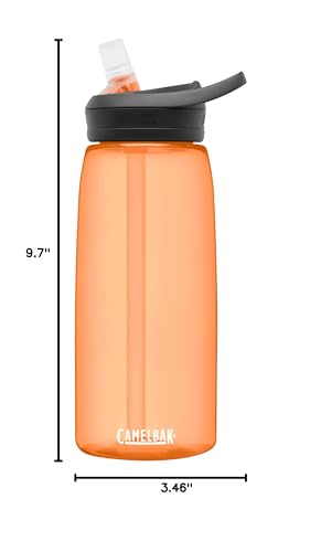 CamelBak Eddy+ Bite Valve Water Bottle 32oz, Desert Sunrise - color: Desert Sunrise, size: 32 Ounces