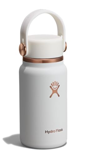 Hydro Flask Micro Bottle - Insulated Mini Leak Proof Flask for Purse or Pocket in 6.7 Oz Chalk White ARC - color: CHALK WHITE ARC