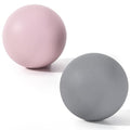 Lacrosse Ball 2 Pack for Myofascial Release Pink Grey - color: Light Pink and Grey