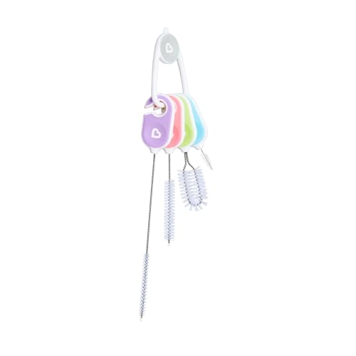 Munchkin® Details™ Bottle Brush Set, 4-Piece Cup & Straw Cleaning Kit - size: 4 Piece Set