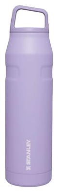 Stanley IceFlow Cap and Carry Water Bottle | Wide Mouth Twist Lid | Lightweight & Leakproof for Travel & Sports | Insulated Stainless Steel | BPA-Free - color: Lavender, style: 36 Oz