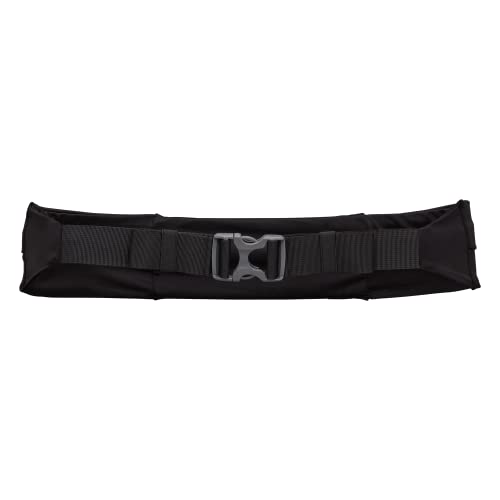 Nathan Running Belt Adjustable Fit Zipster, Zippered, Weather-Resistant Pocket & Two Quick-Stash Pockets for Running Gear, Running Fanny Pack, Walking, Hiking, Gym - color: Black