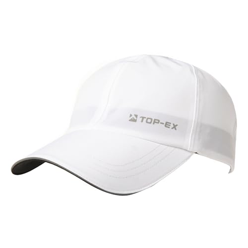 TOP-EX Oversize XL XXL XXXL Baseball Cap Waterproof Running Hat for Extra Large Heads Men - color: White, size: X-Large