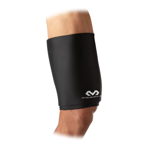 McDavid Knee/Thigh Ice & Hot Therapy Compression Sleeve, Injury Recovery - size: Small