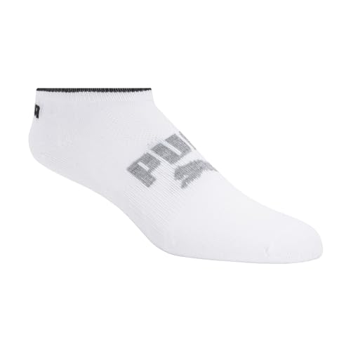 PUMA Women's Low Cut Socks (6-Pack) - color: Black/Grey/White Logo