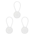 PATIKIL LED Running Light, Silicone Rope Bike Safety Light Running Lights for Runners, Cycling - color: White