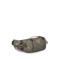 Osprey Seral Biking Waist Pack with Hydraulics Reservoir for Men & Women, Hydration Belt with Water Bladder - color: Pediment Grey Dust Print, style: 4l