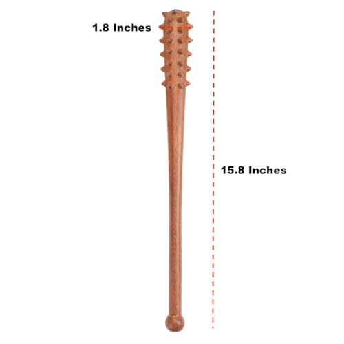 Handcrafted Wooden Massage Stick - Trigger Point Massage Stick for Deep Tissue Muscle Relief, Natural Wood Body Massager for Back, Legs & Recovery, Unique Gift for Wellness & Fitness Lovers