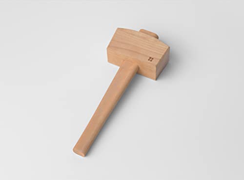 Ice Mallet and Lewis Bag Set, Wooden Hammer & Canvas Bag for Crushed Ice
